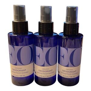 EO Essential Oils Organic Deodorant Spray  French Lavender  3 Pack Aluminum Free